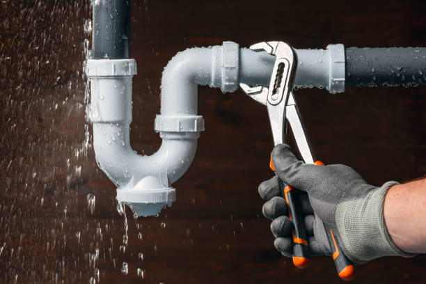 Professional Emergency Plumber technician working in Harris, MN